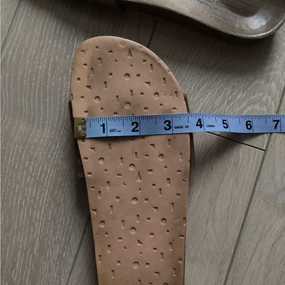 Charlotte Stone Barton Sandal in Rose Gold Size 7 - Picture 4 of 8